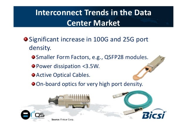 05 df latest trends in optical data center interconnects7 interconnect trends in the data center market significant increase